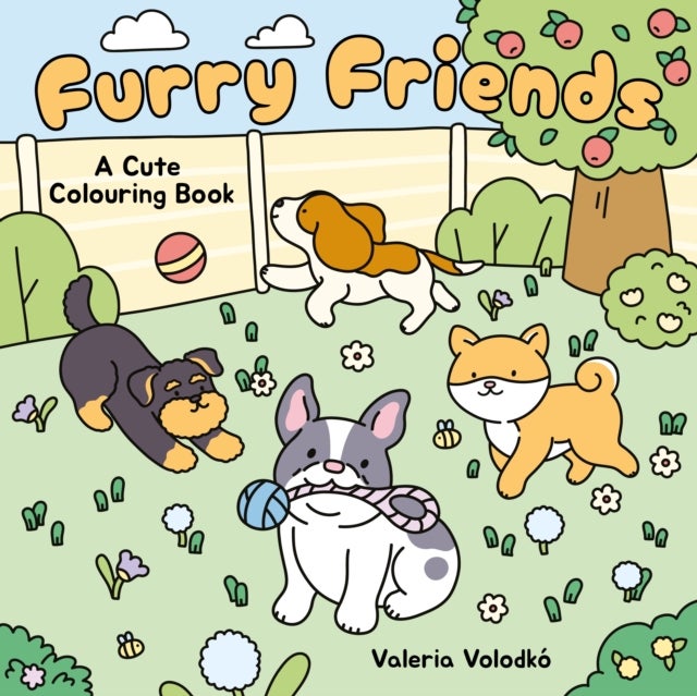 Furry Friends Cute Colouring Book