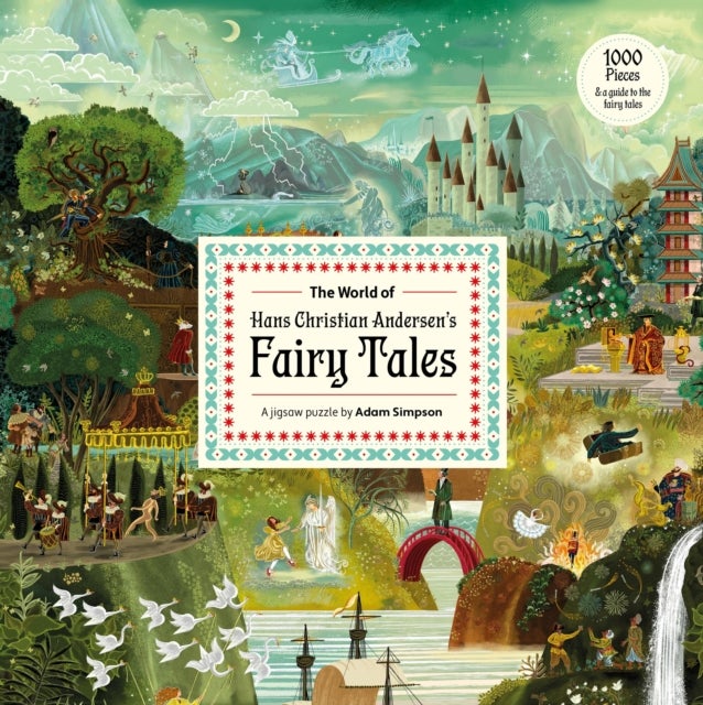 The World of Hans Christian Andersen's Fairy Tales - A 1000-piece jigsaw puzzle by Adam Simpson