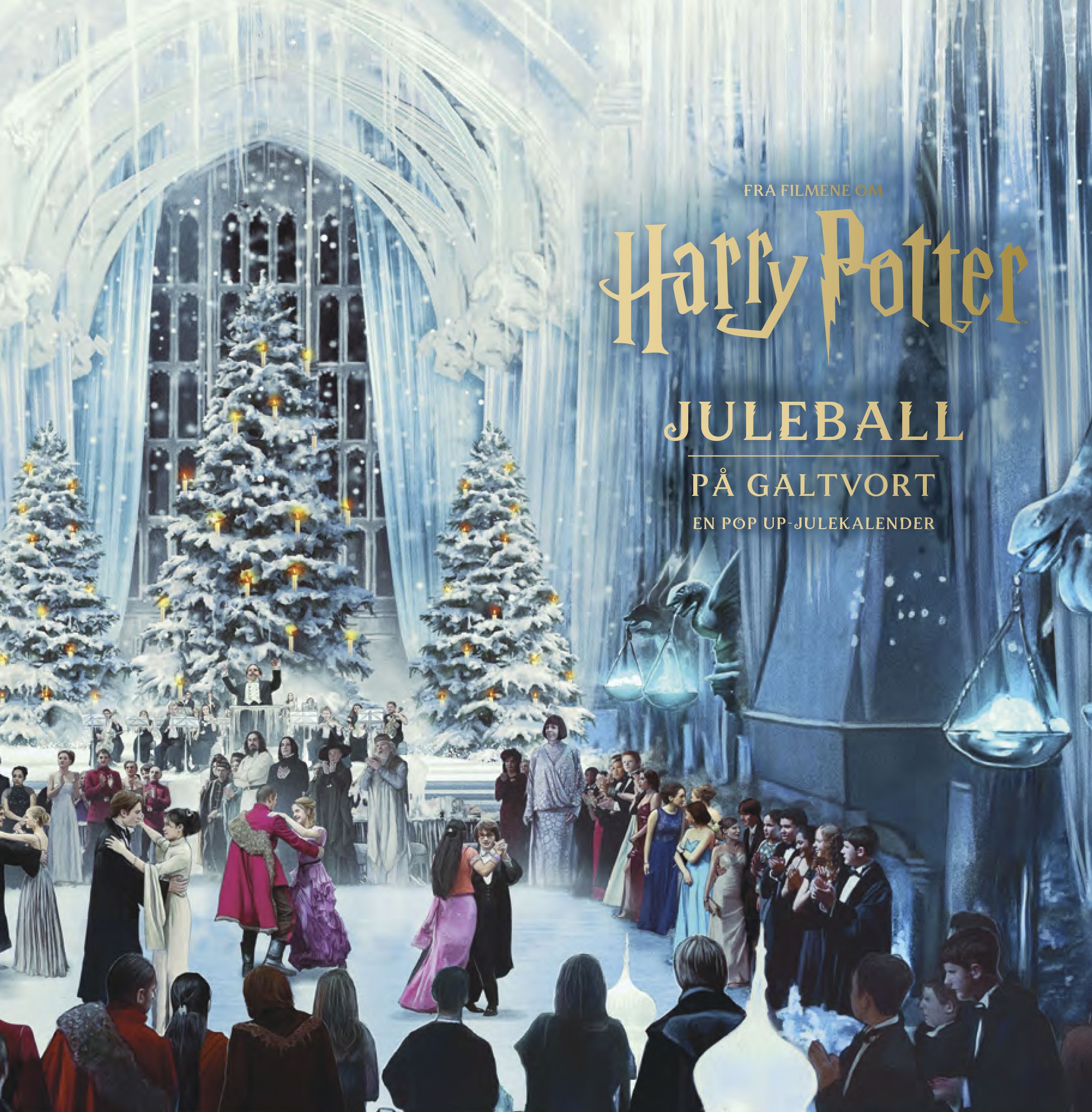 Harry Potter julekalender - juleball på Galtvort : en pop-up kalender