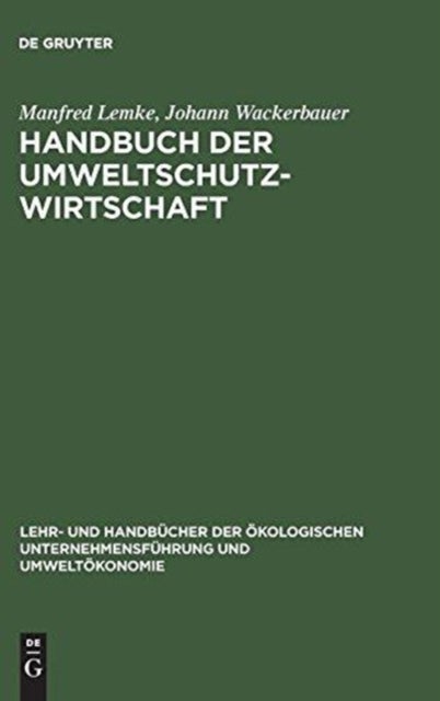 Handbuch der Umweltschutzwirtschaft