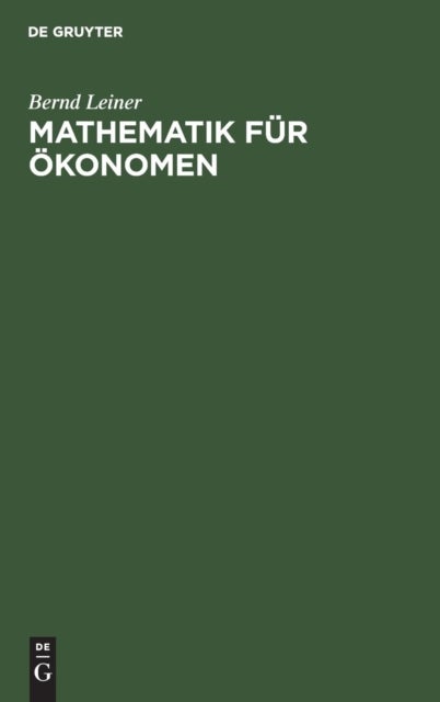 Mathematik fur Okonomen
