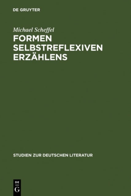 Formen selbstreflexiven Erzahlens