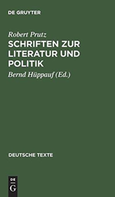 Schriften Zur Literatur Und Politik