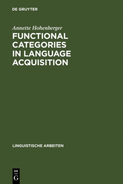 Functional Categories in Language Acquisition - Self-Organization of a Dynamical System