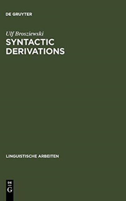 Syntactic Derivations - A Nontransformational View