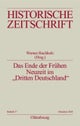 Das Ende der Fruhen Neuzeit im 'Dritten Deutschland'