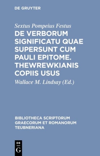 De Verborum Significatu Quae CB