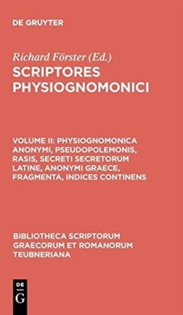 Scriptores Physiognomonici, CB