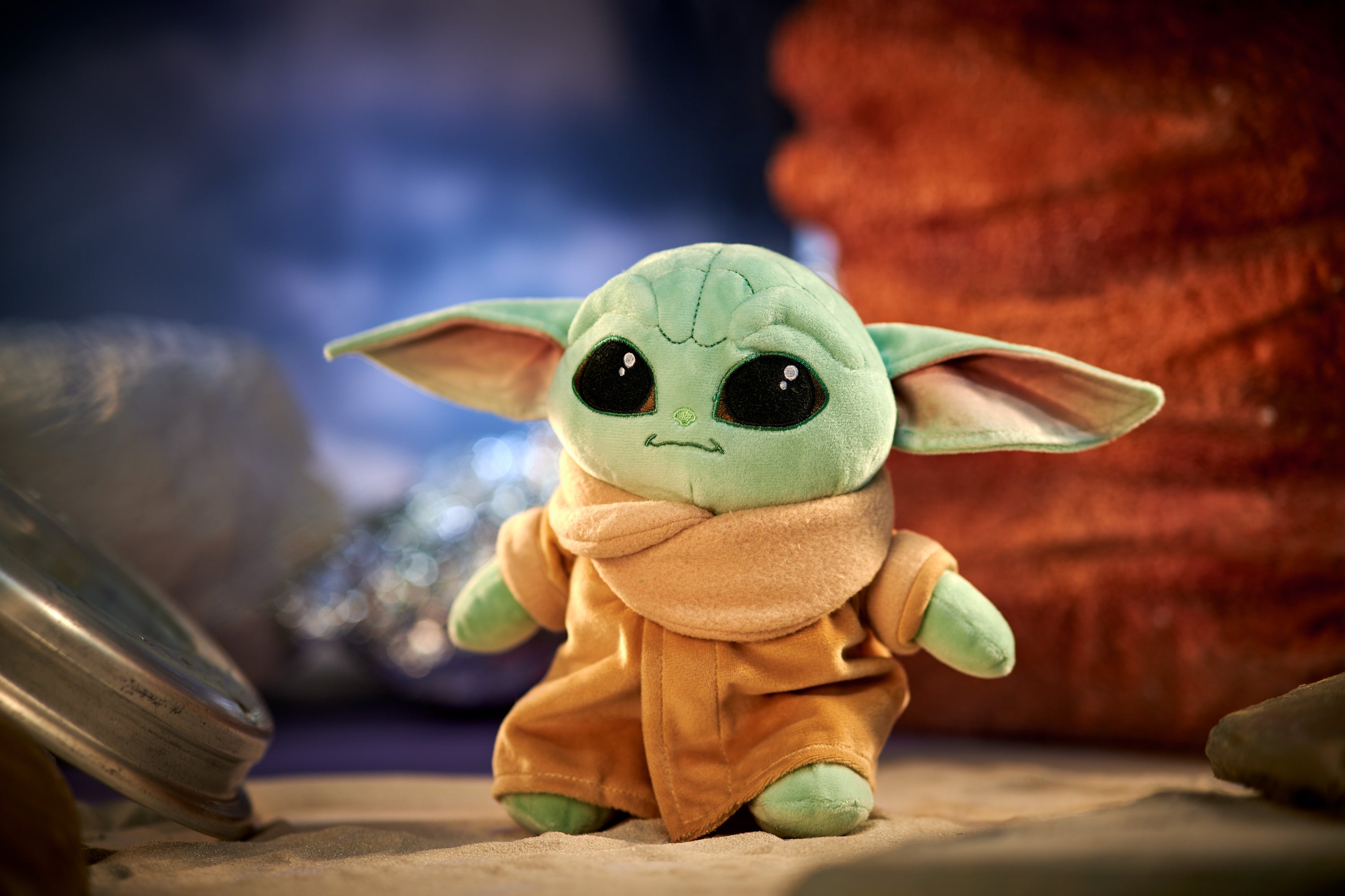 Mykdyr Disney Mandalorian The Child 25 cm
