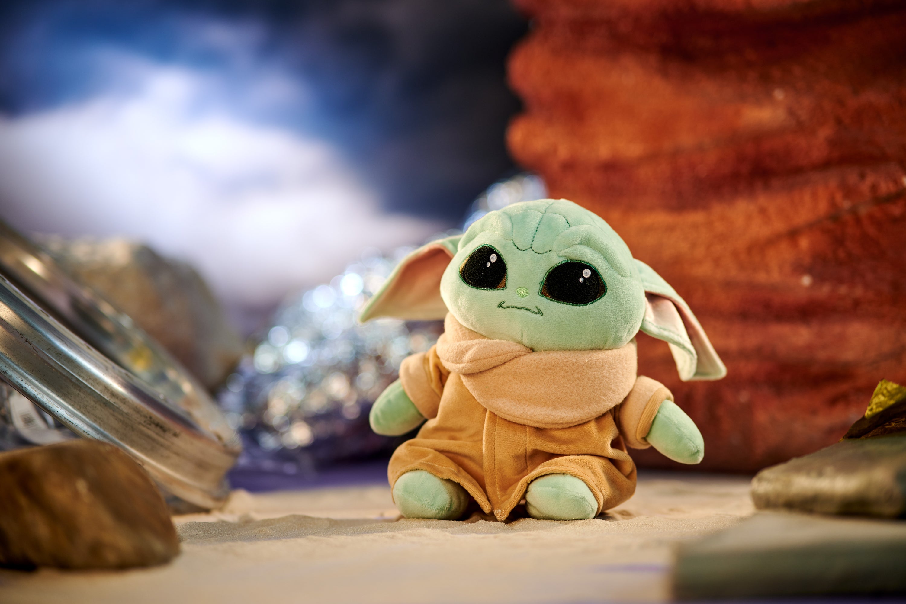 Mykdyr Disney Mandalorian The Child 25 cm