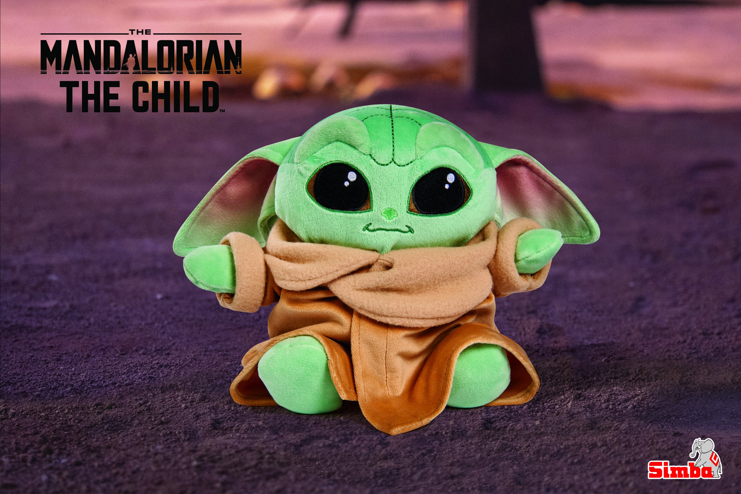 Mykdyr Disney Mandalorian The Child 25 cm