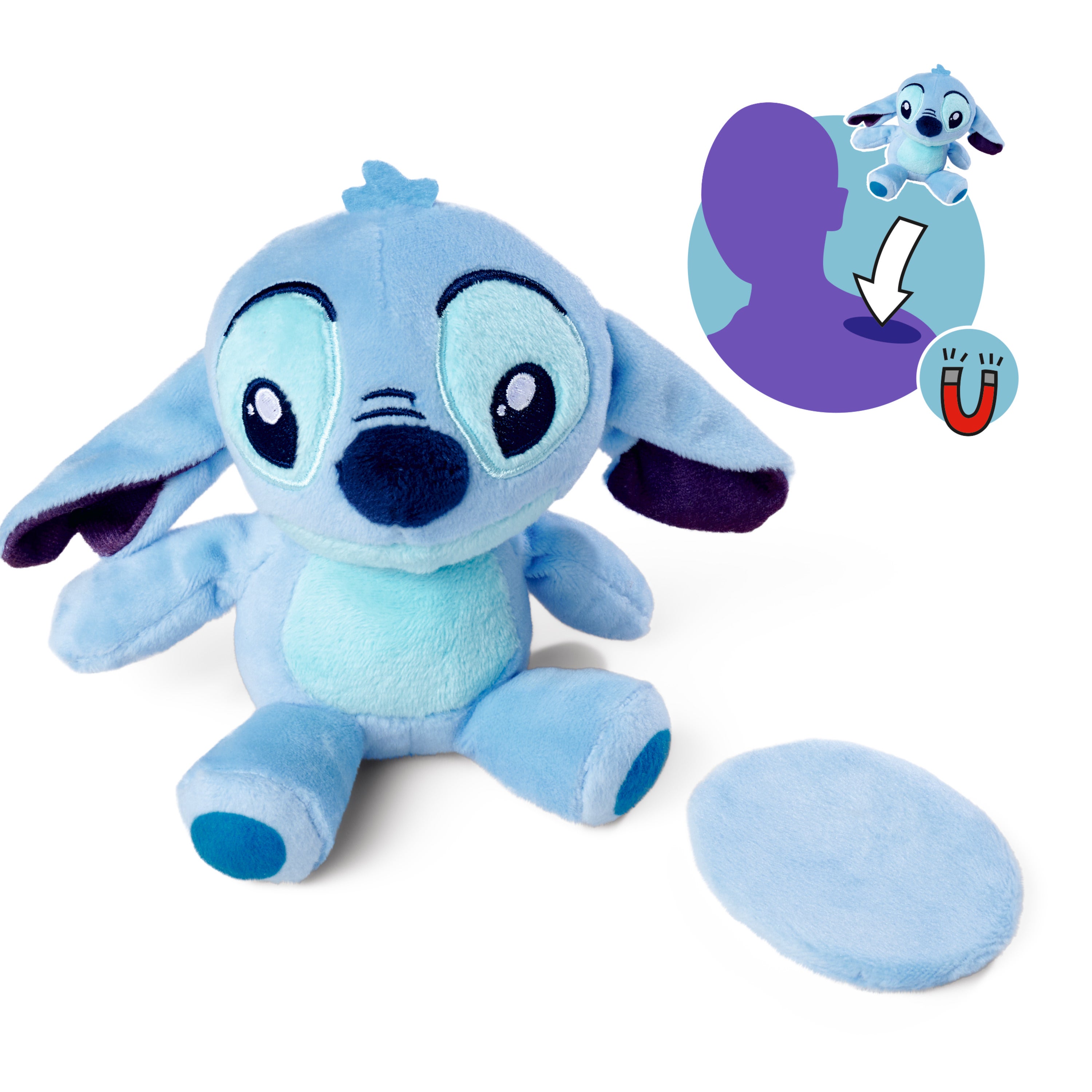 Mykdyr Disney Stitch Gris Mag Skuldervenn 12 cm