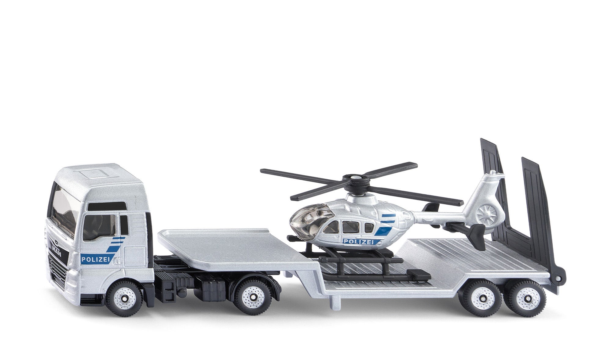 Siku 1:87 Man Truck Police Heli