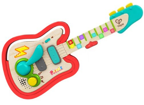 Hape Pixelz Rainbow Rock Guitar