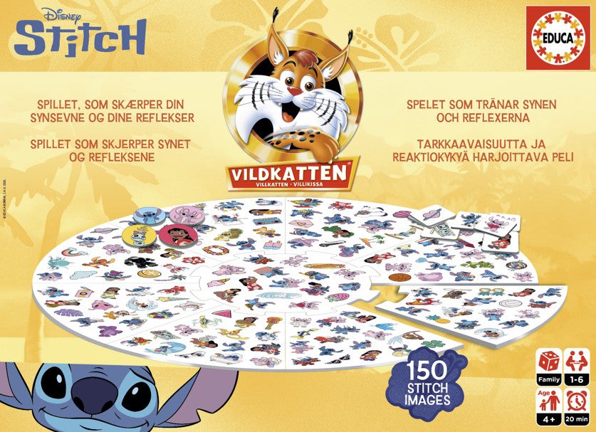 Spill Villkatten Stitch