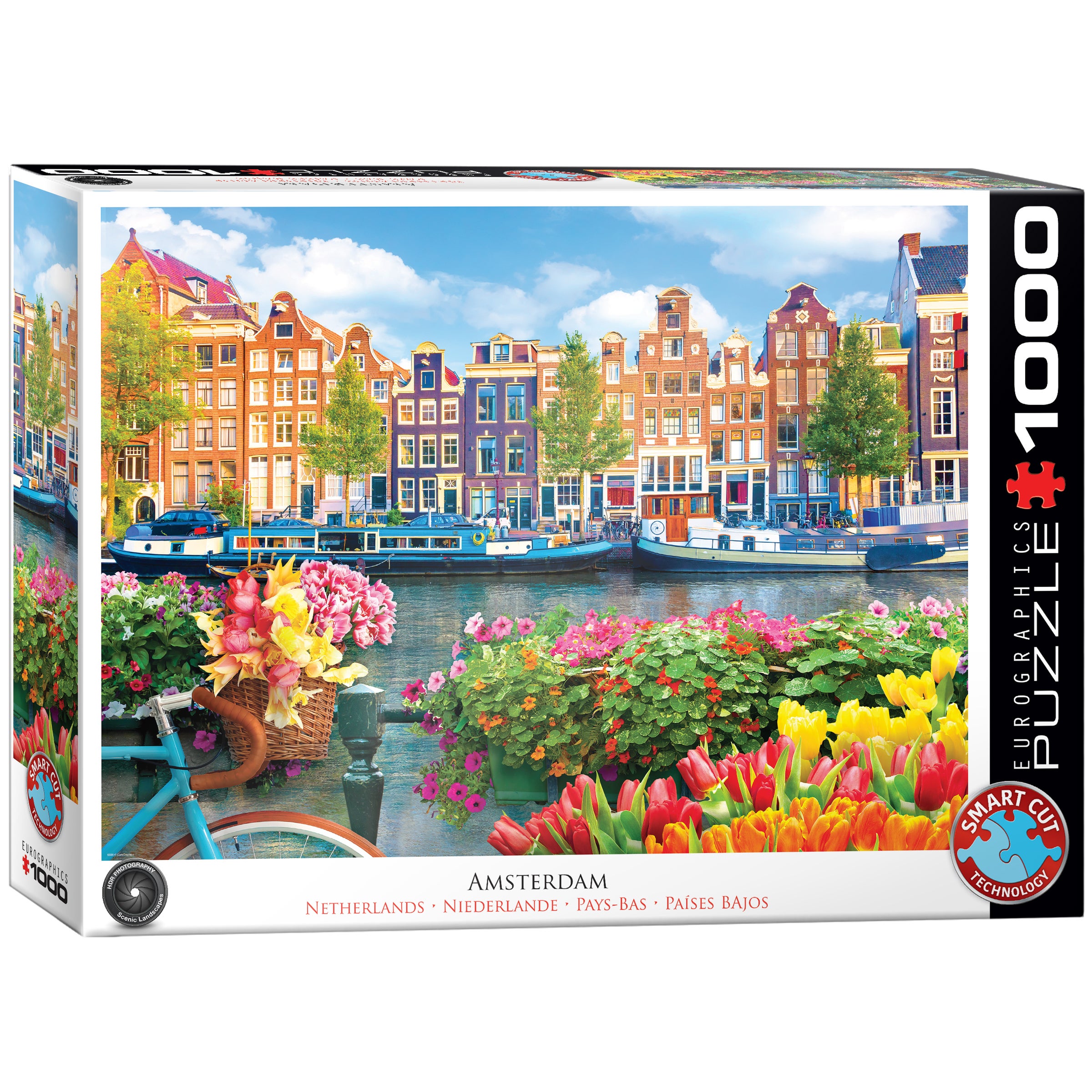 Puslespill 1000 Amsterdam Eurographics