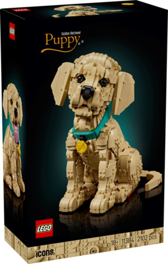 Lego Golden retriever-valp 11384
