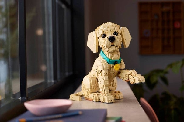 Lego Golden retriever-valp 11384