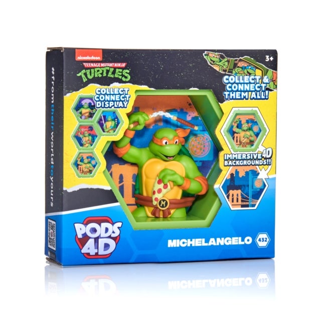 Pod 4D Teenage Mutant Turtles - Michalangelo