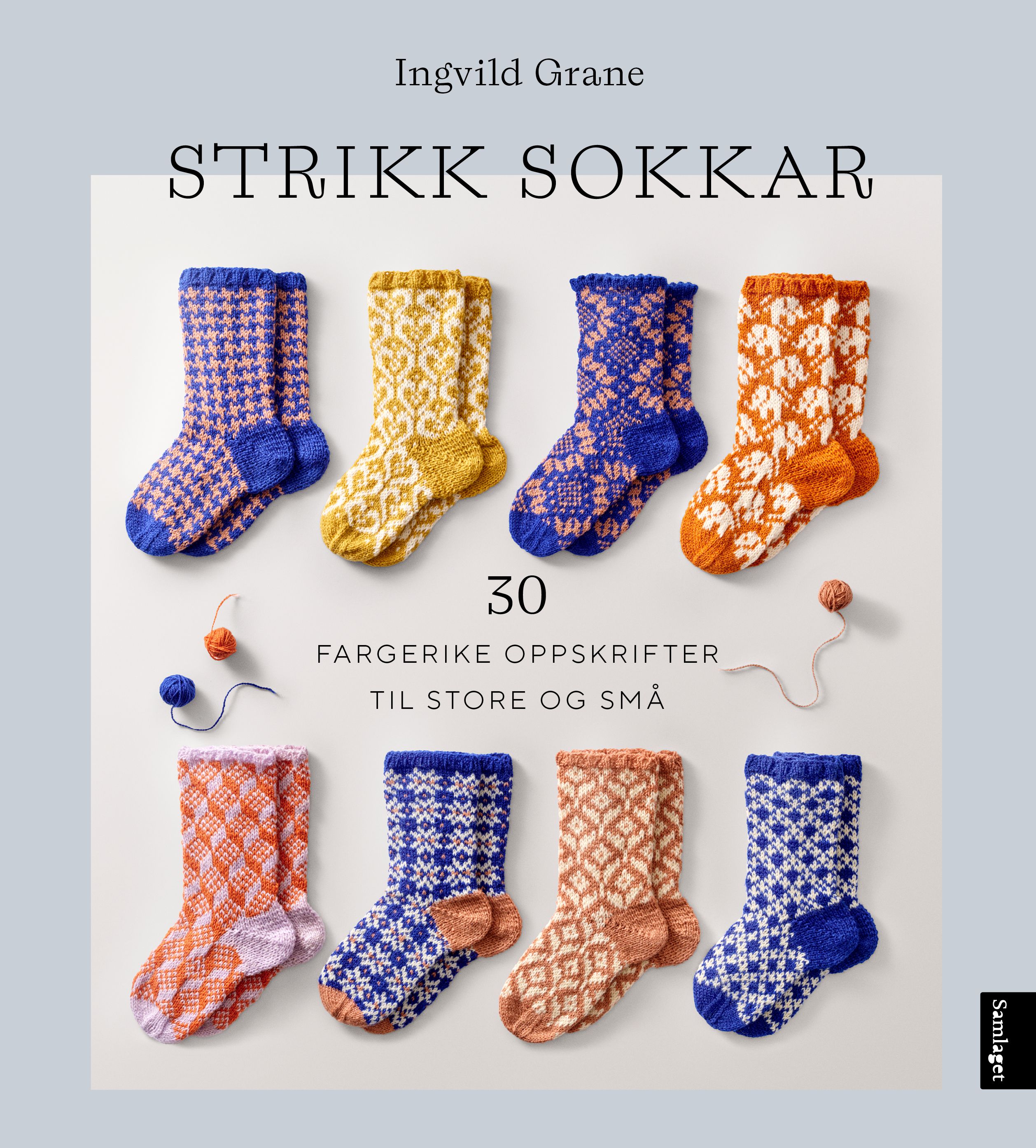 Strikk sokkar - 30 fargerike oppskrifter