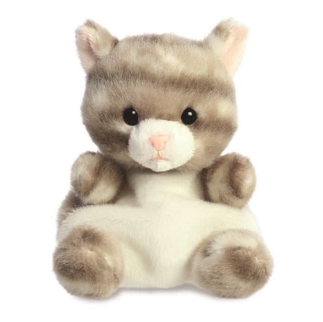 PP Silver Kitty Cat Plush Toy