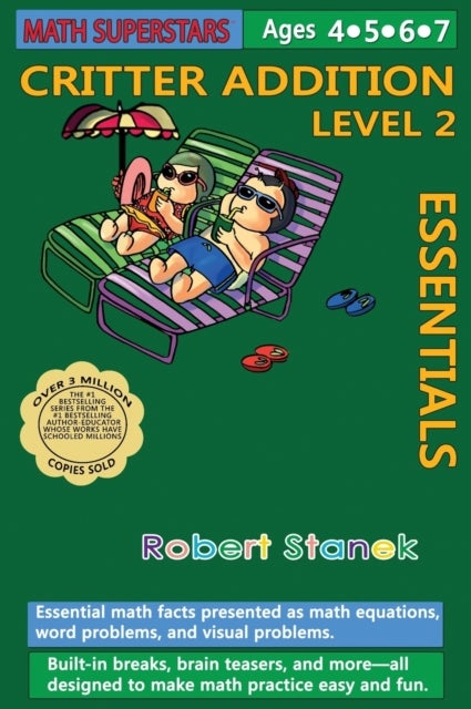 Math Superstars Addition Level 2, Library Hardcover Edition - Essential Math Facts for Ages 5 - 8