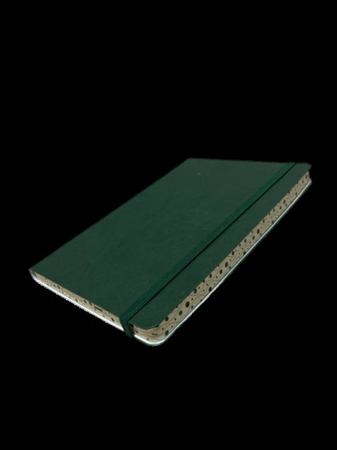 Ashridge A5 Elastic Pu Notebook Olive Green M051-1