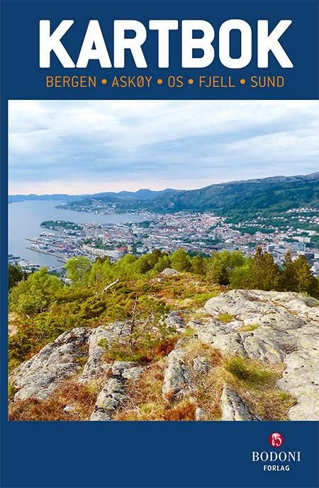 Kartbok - Bergen, Askøy, Os, Fjell, Sund