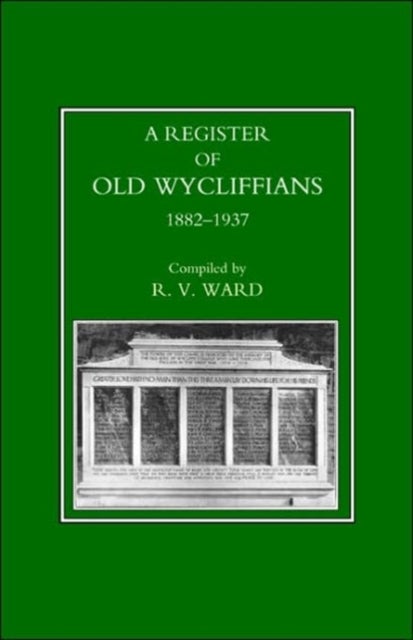 Old Wycliffians 1882-1937