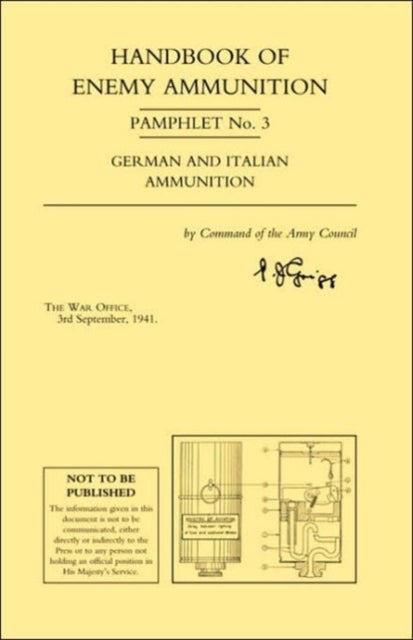 Handbook of Enemy Ammunition Pamphlet