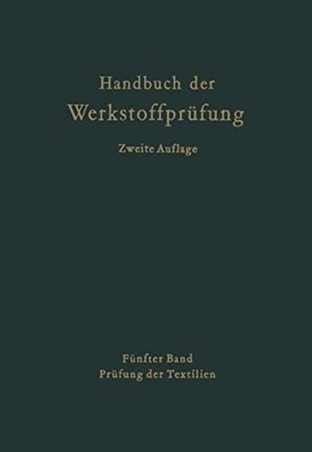 Die Prufung der Textilien