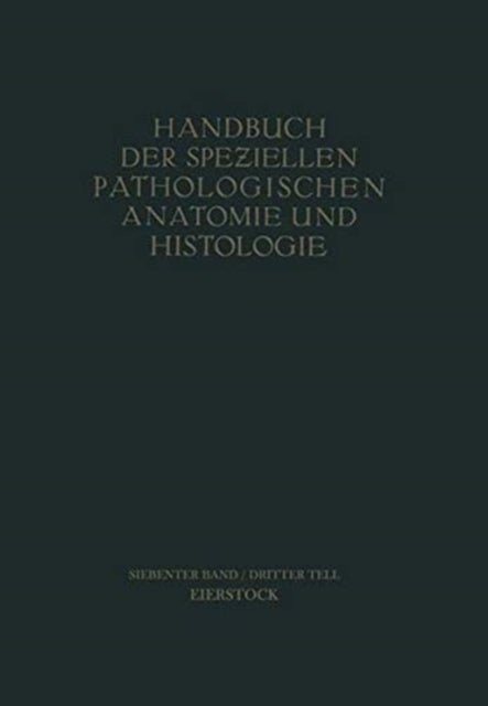 Die Krankheiten des Eierstockes