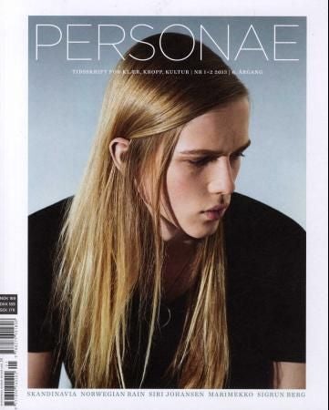 Personae. Nr. 1-2 2013 - tidsskrift for klær, kropp, kultur
