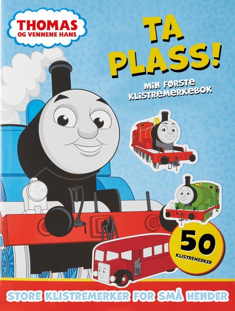 Thomas og vennene hans - ta plass! Min første klistremerkebok