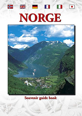 Minibok Norge 6 språk - Souvenir guide book