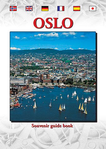 Minibok Oslo 6 språk - souvenir guide book