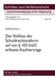 Der Einfluss Der Schuldrechtsreform Auf Von § 103 Inso Erfasste Kaufvertraege