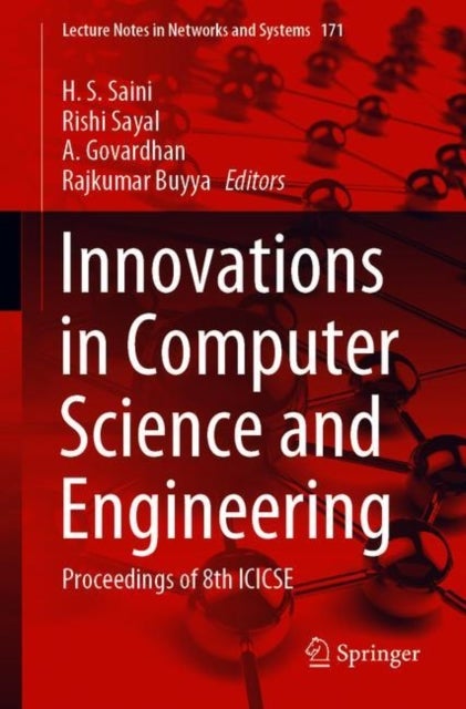 Innovations in Computer Science and Engineering - Proceedings of 8th ICICSE