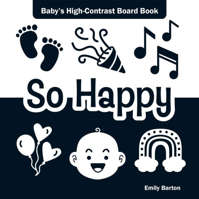 So Happy - Baby's High-Contrast Board Book