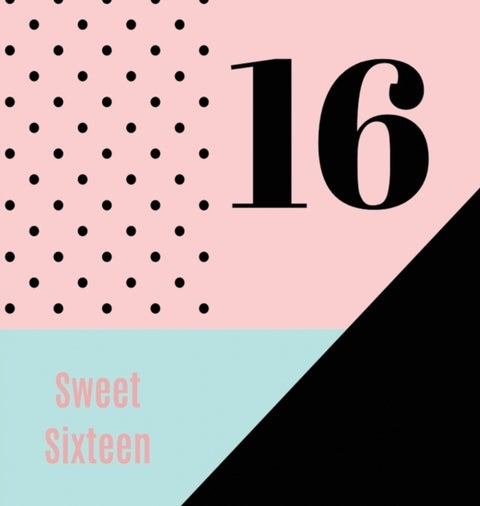 Happy 16th Birthday Guest Book (Hardcover) - Sweet Sixteen Guest book, party and birthday celebrations decor, memory book, 16th birthday, happy birthday guest book, celebration message log book, celebration guestbook, celebration parties, message log keepsake