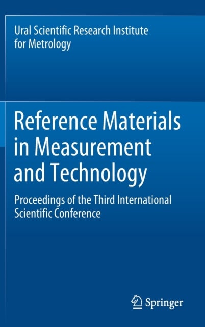 Reference Materials in Measurement and Technology - Proceedings of the Third International Scientific Conference