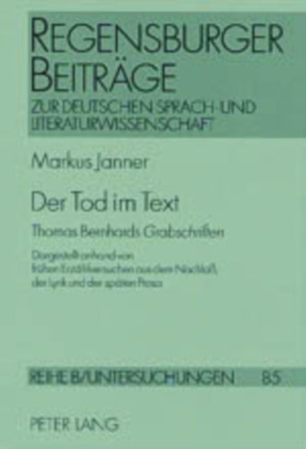 Der Tod Im Text