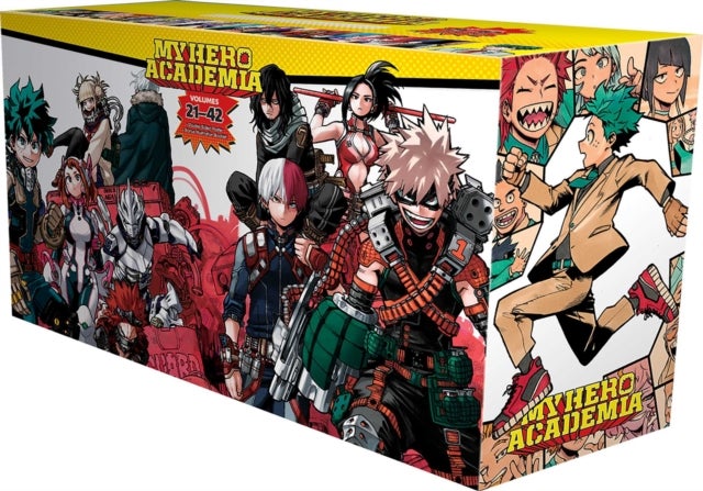 My Hero Academia Box Set 2 - Includes volumes 21-42 with premium