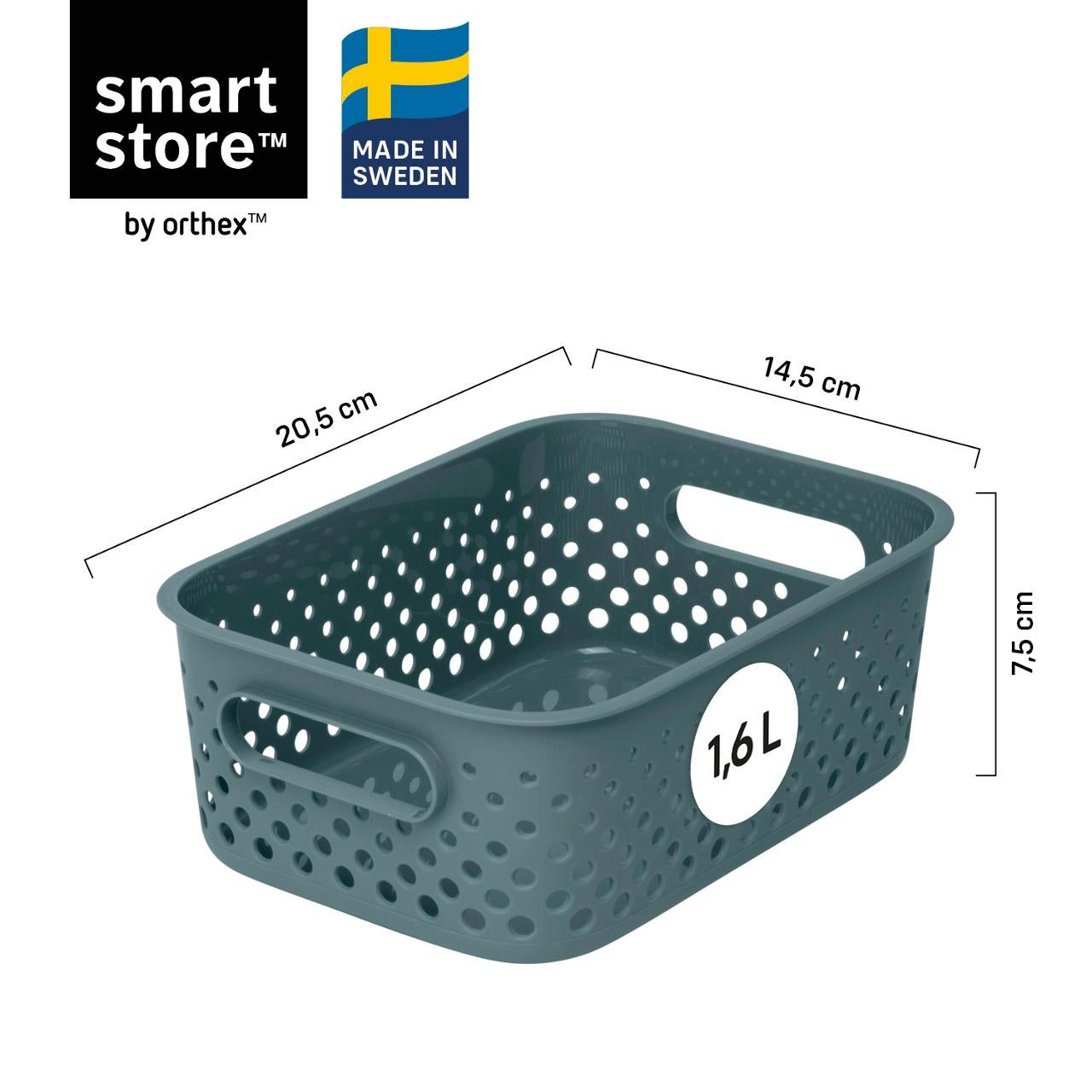 Oppbevaringskurv Smartstore Essence S blå