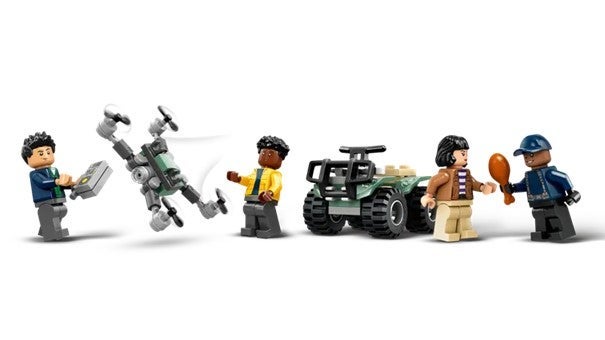Lego Dinosauroppdrag: Allosaurus-transport 76966