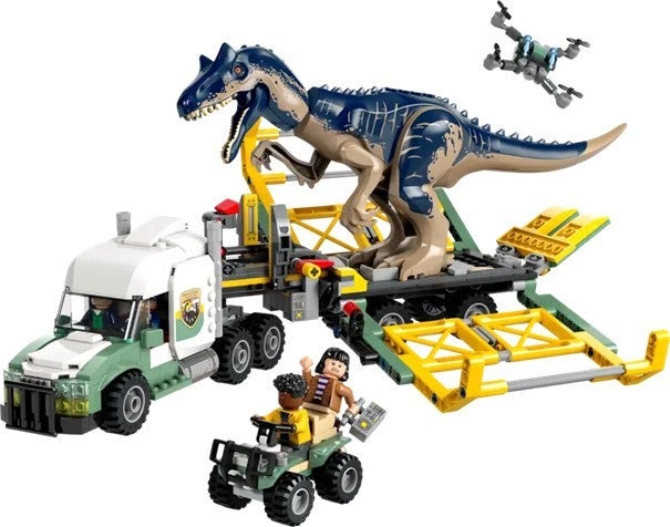 Lego Dinosauroppdrag: Allosaurus-transport 76966