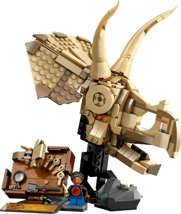 Lego Dinosaurfossiler triceratops-hodeskalle 76969