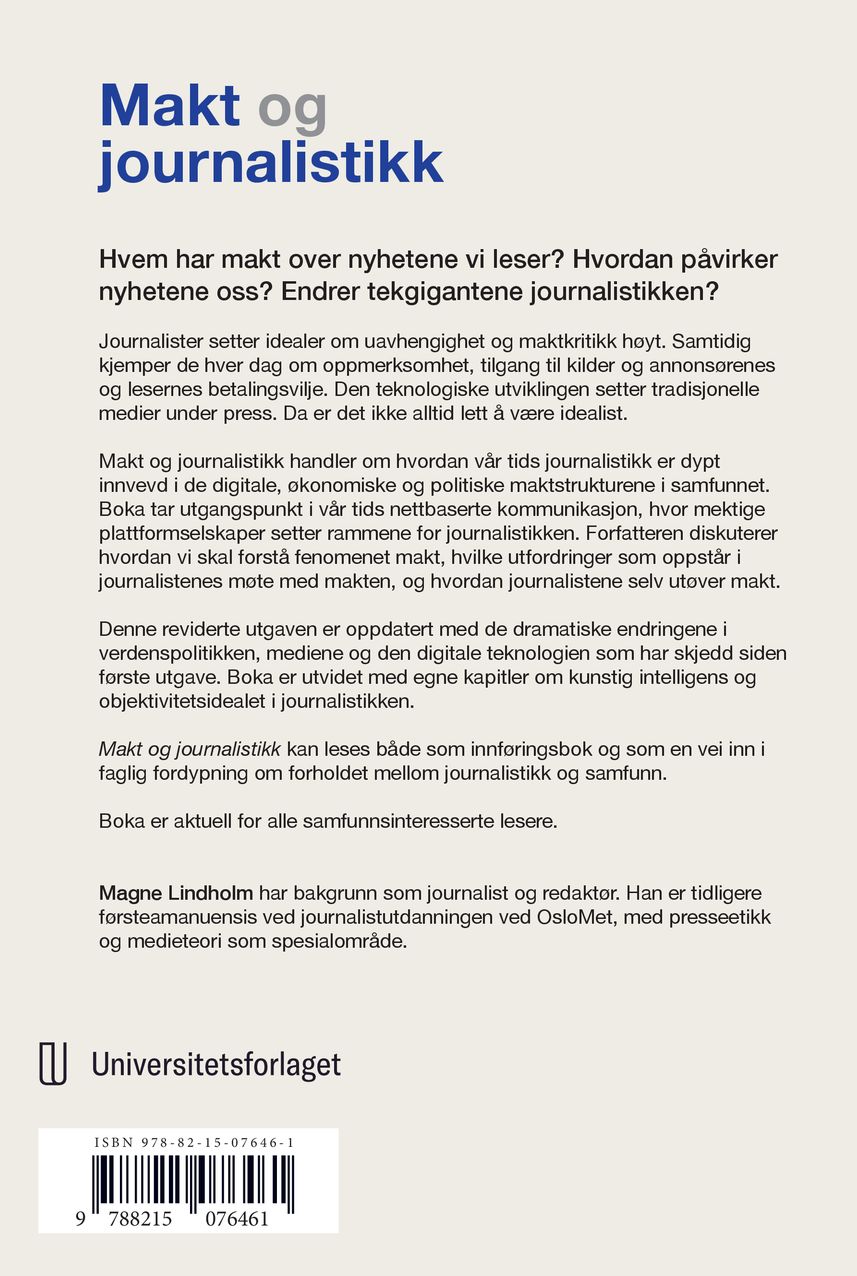 Makt og journalistikk