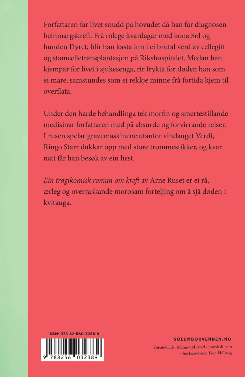 Ein tragikomisk roman om kreft
