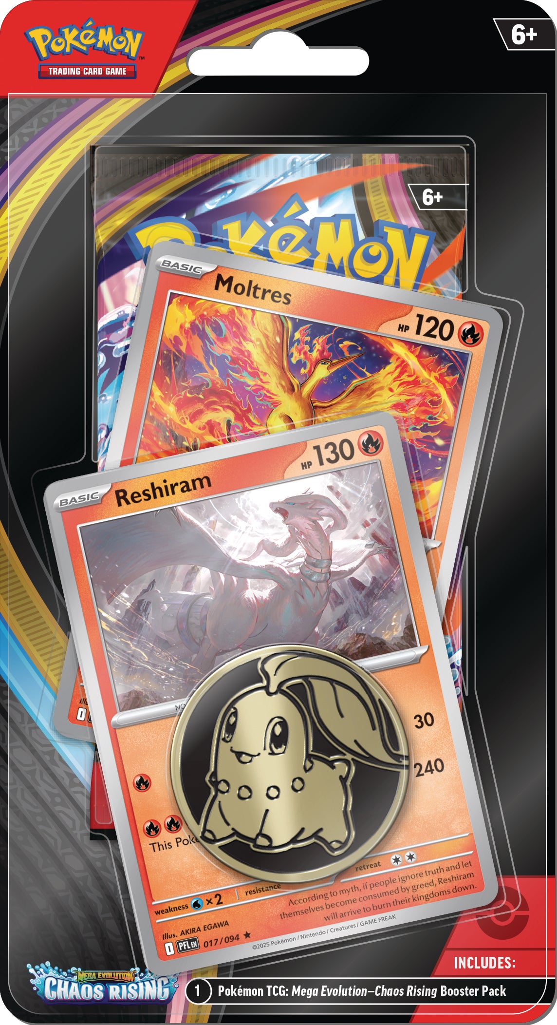 Pokemon Mega Evolution 4 Chaos Rising Blister 3pk